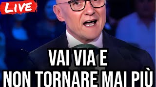 ❌ Signorini Furioso caccia concorrente in diretta Tv quotFuori per sempre qui non entrerai m [upl. by Aikkin275]