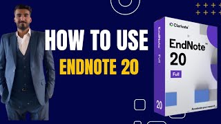 How To Use EndNote 20 Beginners Tutorial  How to cite references in ThesisArticle [upl. by Bartosch]