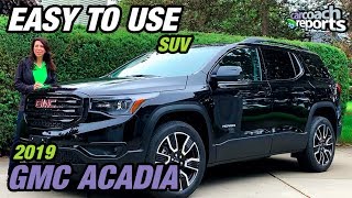 2019 GMC Acadia Review  BIG Muscles [upl. by Gnen]