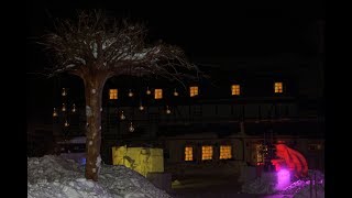 Schneeskulpturen am Alten Zollhaus in Neuhermsdorf 2019 [upl. by Risan]