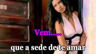 Thalia  Como Vai Você Karaoke Prowmv [upl. by Ielarol]