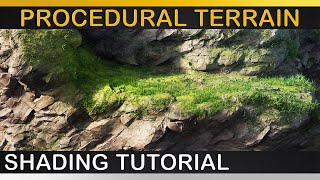 VRay  PROCEDURAL TERRAIN  Fully Automated Shading Setup [upl. by Olraced]