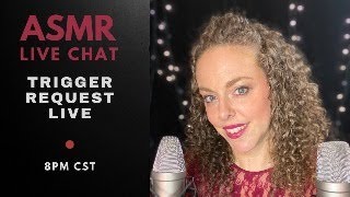 LIVE ASMR with Corrina Trigger Requests amp Singing Softly [upl. by Elagiba]