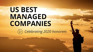 2020 US Best Managed Companies [upl. by Etep]