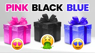 Choose Your Gift 🎁 Pink Black or Blue 💗🖤💙 [upl. by Ahsinam]