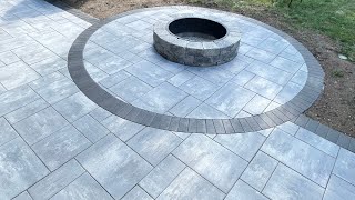 Patio transformation UnilockLtd Beacon Hill smoothgranite fusion  hollandstone premier pavers [upl. by Dennett582]