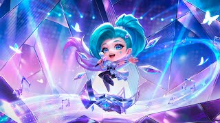 KDA All Out Seraphine Chibi Showcase  TFT Golden Spatula [upl. by Mokas906]