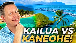 Living In Kailua vs Kaneohe Hawaii Which Oahu Beach Town Is Right for You  Oahu Hawaii Realtor [upl. by Afra740]