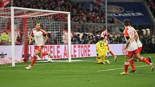 Bayern Munich 21 RB Leipzig  HIGHLIGHTS amp ATMOSPHERE Stadium Vlog  Harry Kane Scores Twice [upl. by Ginevra180]