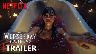 Wednesday Addams  Season 2 Full Trailer  Netflix New [upl. by Ogilvy]