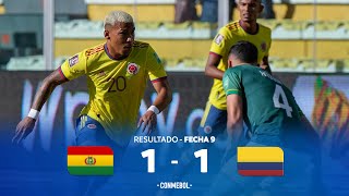 Eliminatorias Sudamericanas  Bolivia 11 Colombia  Fecha 9 [upl. by Carmen]