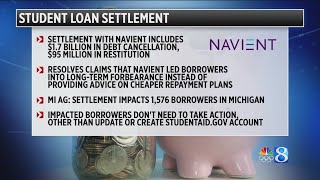 Navient settles predatory student loan claims for 185B [upl. by Ichabod505]