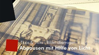 Tipps amp Tricks Bilder übertragen  1  mit Hilfe von Licht [upl. by Seuqirdor869]