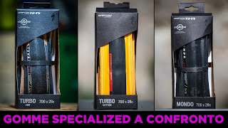 TEST  Turbo Mondo Turbo Cotton Tre gomme Specialized a confronto [upl. by Sleinad]