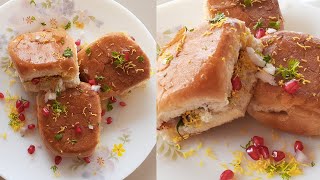 Streetfood  Dabeli  घरच्या घरी बनवा कच्ची दाबेली  Easy and simple Dabeli recipe [upl. by Nrehtac181]