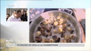 LA RECETTE  Rognons de veau à la charentaise [upl. by Darryn]