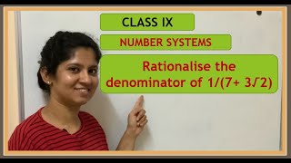 CLASS9RATIONALISE THE DENOMINATOR IN MALAYALAM [upl. by Kcirb]