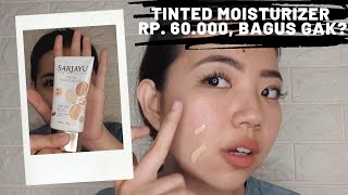 Sariayu Tinted Moisturizer  Review amp Wear Test LOKAL  DRUGSTORE [upl. by Dor]