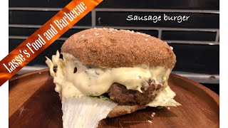 Pork shoulder sausage burger Low carb Keto [upl. by Cottle269]