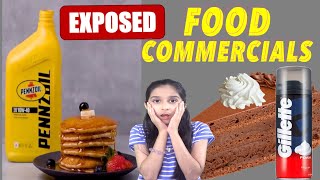 COMMERCIAL FOOD SECRETS EXPOSED  TRICKS ADVERTISERS USE IN FOOD ADS [upl. by Franciscka108]