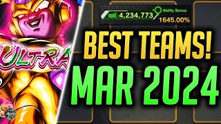 ULTRA GOLDEN FRIEZA BRINGS LoE BACK Top 5 BEST TEAMS of the Month March 2024 Dragon Ball Legends [upl. by Ahseit29]