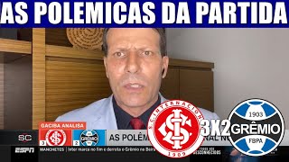 GACIBA ANALISA OS LANCES POLEMICOS DE INTERNACIONAL 3 X 2 GREMIO [upl. by Asusej]