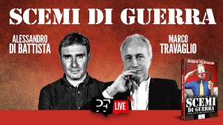 quotScemi di guerraquot Marco Travaglio e Alessandro Di Battista dialogano sul conflitto in Ucraina [upl. by Marjy490]