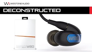 Deconstructing the Westone Audio W80 InEar Monitor [upl. by Aleiram]