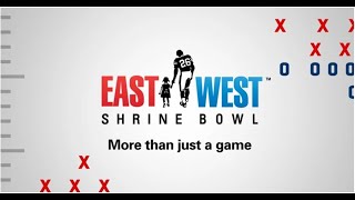 EastWest Shrine Bowl 2024 full game highlights [upl. by Dnalyram]