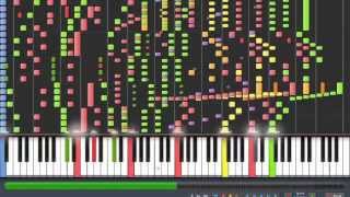 Orchestral Death Waltz  Synthesia WITH MIDI LINK [upl. by Dulcia]