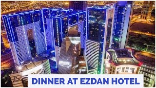 Dinner at Ezdan Hotel  West Bay Qatar  Al Thouraya Restaurant  Best Dinner Buffet in Qatar [upl. by Dinny]