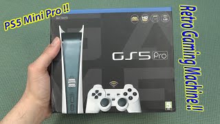 GS5 Pro Is Here 👌  A Mini 40 PS5 For All Your Retro Gaming Needs 😲 [upl. by Three]