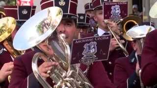 25e Fête cantonale des Musiques Valaisannes lAncienne Cécilia championne [upl. by Hoy]