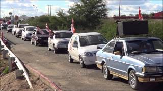 CAMILO MAURO DOMINGOS NETO E ODILON AGUIAR PARTICIPAM DE CARREATA EM ARNEIROZ [upl. by Noli576]