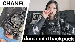 【席捲回歸～小香萬人迷小書包！】CHANEL duma mini backpack [upl. by Inanuah]