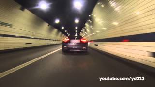 Maserati GranTurismo S  LOUD tunnel sounds [upl. by Ellenor]