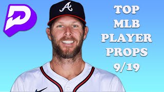 My TOP MLB Player Props for Today 9192024 FREE MLB Best Bets and Player Props [upl. by Theodora]