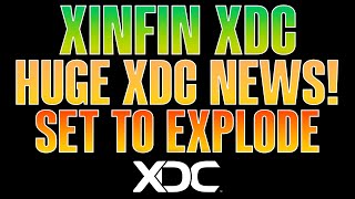 🚨XINFIN XDC🔥HOLDERS THIS IS HUGE🔥XDC SET TO EXPLODE IN VALUE [upl. by Ara]