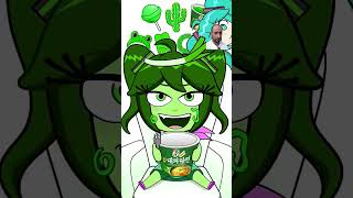 Disgust Green emoji MUKBANG shorts youtubeshorts trending [upl. by Judye]