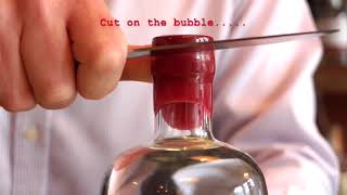 How to Open a Bottle of Pickerings Gin [upl. by Hgielar]