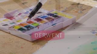 Derwent Inktense Paint Pan Set  Official Promo Video 15 seconds [upl. by Atok]