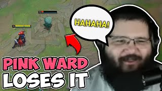 PINK WARD LAUGHS HYSTERICALLY AFTER THIS SHACO PLAY HILARIOUS INVADE [upl. by Checani]