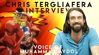 Chris Tergliafera Voice of Avdol from Jojos Bizarre Adventure Interview  Behind the Voice [upl. by Namhcan]