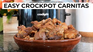 Carnitas Recipe  How to make the BEST Slow Cooker Pork Carnitas  Views on the road Tacos [upl. by Hebe]