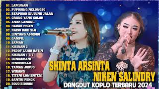 DANGDUT KOPLO TERBARU 2024  NIKEN SALINDRY FT SHINTA ARSINTA quotLAMUNANquot  LAGU JAWA TERBARU 2024 [upl. by Marjy]