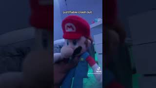 Justifiable crach out💀 mario luigi bowser plush justgimmemymoney [upl. by Atnauqahs]