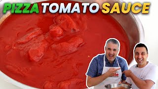 How to Make TOMATO SAUCE for PIZZA Like a Pizza Chef [upl. by Dusa]