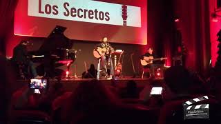 los secretos concierto completo Teatro cinema Glorieta 2432018 [upl. by Gwendolen]