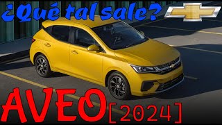 Chevrolet Aveo 2024 HB  Que tal sale Diciembre 2023 Hatchback [upl. by Ahtamat]