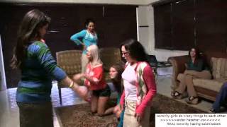 Sorority pledges in hazing ritual  real college hazing vid [upl. by Monika881]